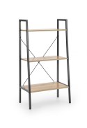 Halmar regał NARVIK REG3 stal malowana czarny / dąb sonoma płyta laminowana 60x32 Halmar regał NARVIK REG3 stal malowana czarny / dąb sonoma płyta laminowana 60x32