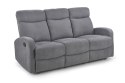 Halmar sofa OSLO 3S zestaw wypoczynkowy 3S ciemny popiel