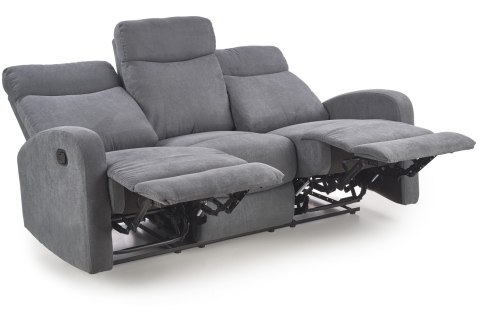 Halmar sofa OSLO 3S zestaw wypoczynkowy 3S ciemny popiel Halmar sofa OSLO 3S zestaw wypoczynkowy 3S ciemny popiel