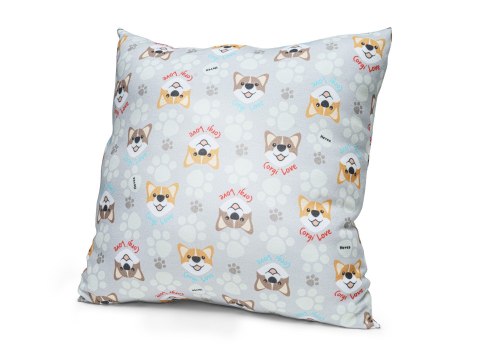 Poduszka dekoracyjna Hevea Milusie 60x40 (Corgi szare) Poduszka dekoracyjna Hevea Milusie 60x40 (Corgi szare)