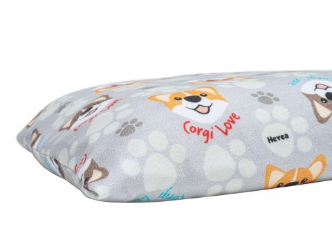 Poduszka lateksowa Hevea Milusie 40x30 (Corgi szare) Poduszka lateksowa Hevea Milusie 40x30 (Corgi szare)