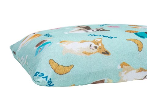 Poduszka lateksowa Hevea Milusie 40x30 (Corgi turkus) Poduszka lateksowa Hevea Milusie 40x30 (Corgi turkus)