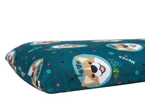 Poduszka lateksowa Hevea Milusie 40x30 (Corgi turkus) Poduszka lateksowa Hevea Milusie 40x30 (Corgi turkus)