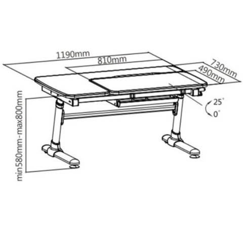 Fun Desk Biurko z regulacją wysokości Invito Grey regulowane białe szare Fun Desk Biurko z regulacją wysokości Invito Grey regulowane białe szare