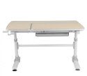Fun Desk Biurko z regulacją wysokości Invito Grey regulowane białe szare Fun Desk Biurko z regulacją wysokości Invito Grey regulowane białe szare