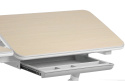 Fun Desk Biurko z regulacją wysokości Invito Grey regulowane białe szare Fun Desk Biurko z regulacją wysokości Invito Grey regulowane białe szare