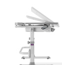 Fun Desk Disa Grey BIURKO+KRZESŁO regulowane szare Fun Desk Disa Grey BIURKO+KRZESŁO regulowane szare