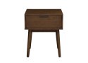 Halmar szafka nocna CASSINA orzech MDF + okleina naturalna, drewno lite kauczukowe Halmar szafka nocna CASSINA orzech MDF + okleina naturalna, drewno lite kauczukowe