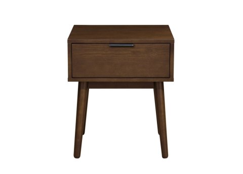 Halmar szafka nocna CASSINA orzech MDF + okleina naturalna, drewno lite kauczukowe Halmar szafka nocna CASSINA orzech MDF + okleina naturalna, drewno lite kauczukowe