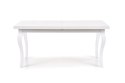 Halmar stół MOZART 160-240x90 biały MDF laminowany obrzeża ABS, nogi lite drewno bukowe Halmar stół MOZART 160-240x90 biały MDF laminowany obrzeża ABS, nogi lite drewno bukowe