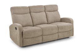 Halmar OSLO 3S zestaw wypoczynkowy sofa kanapa 3S beżowy tkanina z funkcją rozkładania