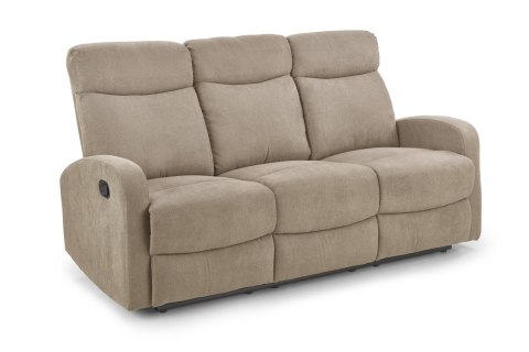 SOFA / KANAPA OSLO 3S Halmar zestaw wypoczynkowy BEŻOWA TKANINA Z FUNKCJĄ ROZKŁADANIA SOFA / KANAPA OSLO 3S Halmar zestaw wypoczynkowy BEŻOWA TKANINA Z FUNKCJĄ ROZKŁADANIA