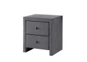 Halmar szafka nocna PRIMA 3 tapicerowana popiel/tkanina velvet 2 szuflady Halmar szafka nocna PRIMA 3 tapicerowana popiel/tkanina velvet 2 szuflady