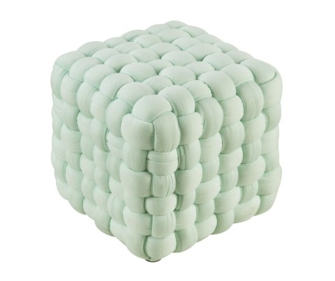 PUFA RUBIK kwadratowa JASNO ZIELONA - TKANINA Halmar PUFA RUBIK kwadratowa JASNO ZIELONA - TKANINA Halmar