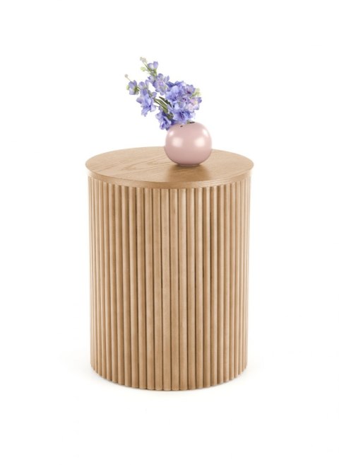 ŁAWA OKRĄGŁA WOODY-S Halmar MDF + okleina naturalna DREWNO LITE NATURALNY fi40 ŁAWA OKRĄGŁA WOODY-S Halmar MDF + okleina naturalna DREWNO LITE NATURALNY fi40