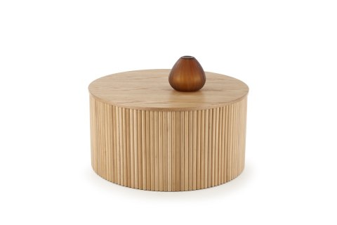 ŁAWA OKRĄGŁA WOODY MDF okleina naturalna DREWNO NATURALNY fi80 Halmar ŁAWA OKRĄGŁA WOODY MDF okleina naturalna DREWNO NATURALNY fi80 Halmar
