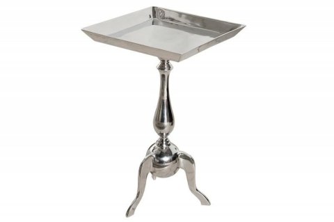 Invicta Interior INVICTA stolik JARDIN SQUARE srebrny - aluminium Invicta Interior INVICTA stolik JARDIN SQUARE srebrny - aluminium