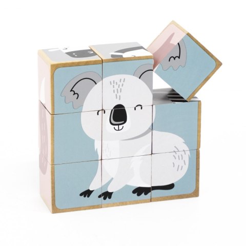 Viga Viga 44024 PolarB Puzzle kostki 9 elementów Viga Viga 44024 PolarB Puzzle kostki 9 elementów