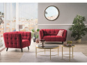 SIGNAL SOFA CASTELLO 2 VELVET BORDOWY BLUVEL 59 / WENGE SIGNAL SOFA CASTELLO 2 VELVET BORDOWY BLUVEL 59 / WENGE