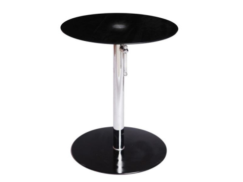 SIGNAL STOLIK FOGO CZARNY/CHROM fi 50x60-90 SIGNAL STOLIK FOGO CZARNY/CHROM fi 50x60-90
