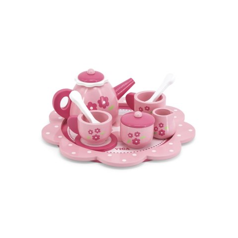 Viga Viga 44543 Serwis do herbaty i kawy pink flower Viga Viga 44543 Serwis do herbaty i kawy pink flower
