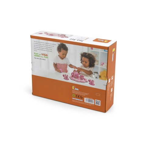 Viga Viga 44543 Serwis do herbaty i kawy pink flower Viga Viga 44543 Serwis do herbaty i kawy pink flower
