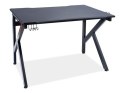 SIGNAL BIURKO Gamingowe B-306 CZARNY, MDF+OKLEINA PU, METAL SIGNAL BIURKO Gamingowe B-306 CZARNY, MDF+OKLEINA PU, METAL