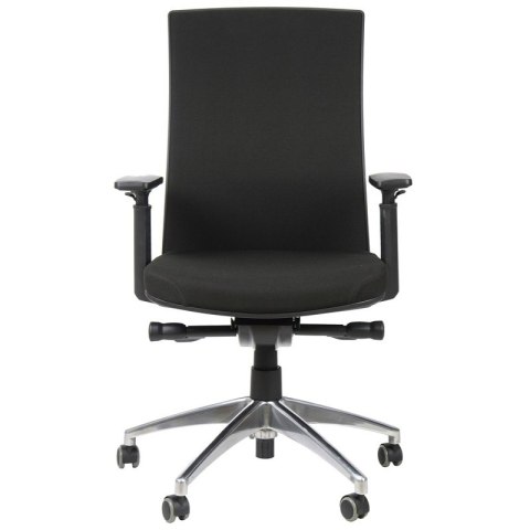 Fotel obrotowy KB-8922B-S/ALU CZARNY - krzesło biurowe do biurka - TILT Fotel obrotowy KB-8922B-S/ALU CZARNY - krzesło biurowe do biurka - TILT