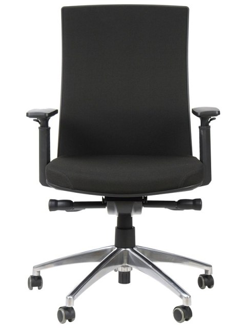 Fotel obrotowy KB-8922B-S/ALU CZARNY - krzesło biurowe do biurka - TILT Fotel obrotowy KB-8922B-S/ALU CZARNY - krzesło biurowe do biurka - TILT