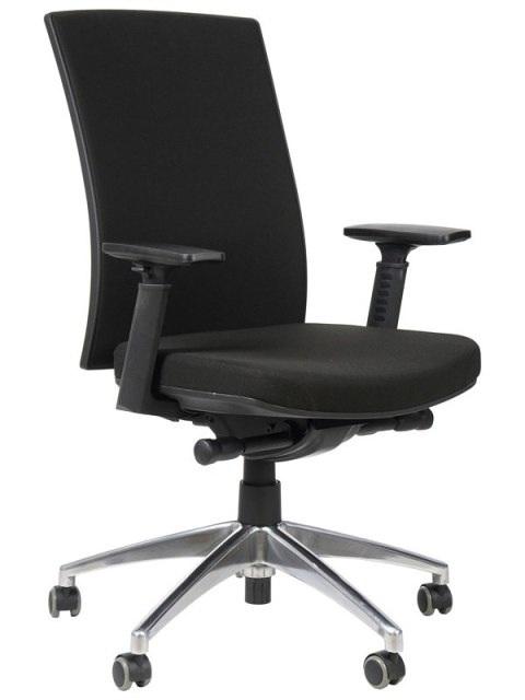 Fotel obrotowy KB-8922B-S/ALU CZARNY - krzesło biurowe do biurka - TILT Fotel obrotowy KB-8922B-S/ALU CZARNY - krzesło biurowe do biurka - TILT