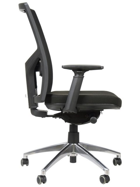 Fotel obrotowy KB-8922B-S/ALU CZARNY - krzesło biurowe do biurka - TILT Fotel obrotowy KB-8922B-S/ALU CZARNY - krzesło biurowe do biurka - TILT