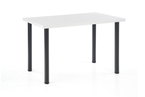 HALMAR stół MODEX 2 120 blat - biały, nogi- czarny HALMAR stół MODEX 2 120 blat - biały, nogi- czarny