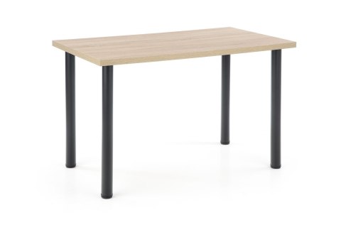 HALMAR stół MODEX 2 120 blat - dąb sonoma, nogi - czarny HALMAR stół MODEX 2 120 blat - dąb sonoma, nogi - czarny