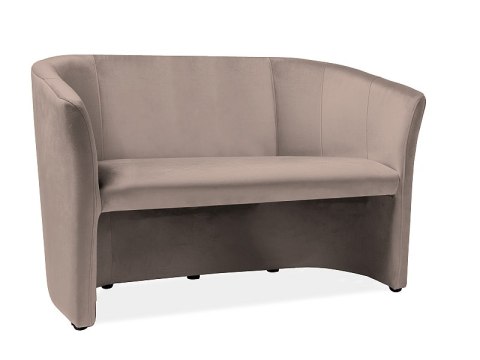 SIGNAL SOFA TM-2 VELVET BEŻOWY BLUVEL 28 / WENGE SIGNAL SOFA TM-2 VELVET BEŻOWY BLUVEL 28 / WENGE