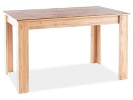 SIGNAL STÓŁ AVIS KOLOR DĄB WOTAN 120x80 MDF laminowany