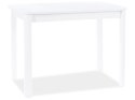 SIGNAL STÓŁ DIEGO I BIAŁY MAT 105X65 BLAT PŁYTA LAMINOWANA STELAŻ MDF SIGNAL STÓŁ DIEGO I BIAŁY MAT 105X65 BLAT PŁYTA LAMINOWANA STELAŻ MDF