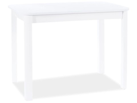SIGNAL STÓŁ DIEGO I BIAŁY MAT 105X65 BLAT PŁYTA LAMINOWANA STELAŻ MDF SIGNAL STÓŁ DIEGO I BIAŁY MAT 105X65 BLAT PŁYTA LAMINOWANA STELAŻ MDF