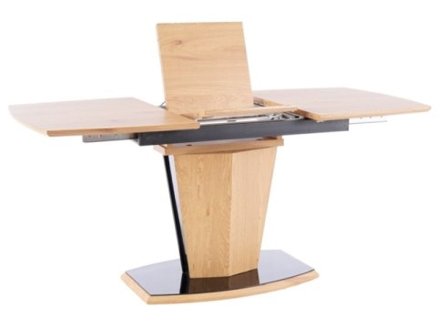 SIGNAL STÓŁ ROZKŁADANY HOUSTON DĄB 120(160)X80 MDF FORNIR SIGNAL STÓŁ ROZKŁADANY HOUSTON DĄB 120(160)X80 MDF FORNIR