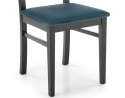Halmar SYLWEK1 krzesło czarny / tap: velvet Monolith 37 (ciemny zielony)