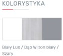 ZESTAW MEBLI MŁODZIEŻOWYCH Z BIURKIEM COMO System B Meblar -Biały /Dąb Wilton biały /Szary 6el. SZAFA REGAŁY PÓŁKA ŁÓŻKO 90x200 ZESTAW MEBLI MŁODZIEŻOWYCH Z BIURKIEM COMO System B Meblar -Biały /Dąb Wilton biały /Szary 6el. SZAFA REGAŁY PÓŁKA ŁÓŻKO 90x200