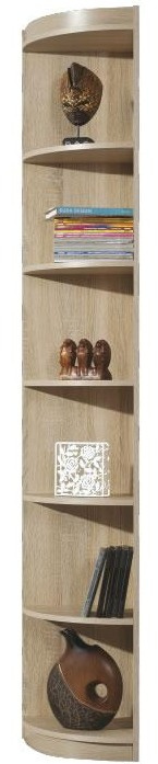REGAŁ NAROŻNY DOSTAWKA Meblar MEGA System ME3 - Dąb Sonoma PŁYTA LAMINOWANA DO SALONU POKOJU JADALNI REGAŁ NAROŻNY DOSTAWKA Meblar MEGA System ME3 - Dąb Sonoma PŁYTA LAMINOWANA DO SALONU POKOJU JADALNI