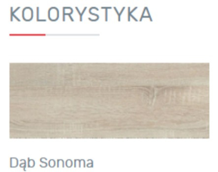 SZAFA TRZYDRZWIOWA Z LUSTREM I SZUFLADAMI OPTIMO OP2 - Dąb Sonoma Meblar PŁYTA LAMINOWANA DO SYPIALNI PRZEDPOKOJU GARDEROBY SZAFA TRZYDRZWIOWA Z LUSTREM I SZUFLADAMI OPTIMO OP2 - Dąb Sonoma Meblar PŁYTA LAMINOWANA DO SYPIALNI PRZEDPOKOJU GARDEROBY