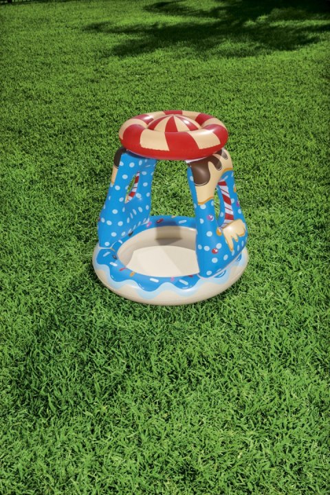 Bestway Bestway 52270 BASENIK Z DASZKIEM CUKIERKOWY DOMEK 91cm x 91cm x 89cm Bestway Bestway 52270 BASENIK Z DASZKIEM CUKIERKOWY DOMEK 91cm x 91cm x 89cm