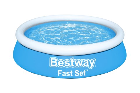 Bestway Bestway 57392 BASEN ROZPOROWY FAST SET OKRĄGŁY NIEBIESKI 183cm x 51cm pojemność 940 L Bestway Bestway 57392 BASEN ROZPOROWY FAST SET OKRĄGŁY NIEBIESKI 183cm x 51cm pojemność 940 L
