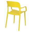 Intesi Krzesło z podłokietnikami Flexi oliwkowe