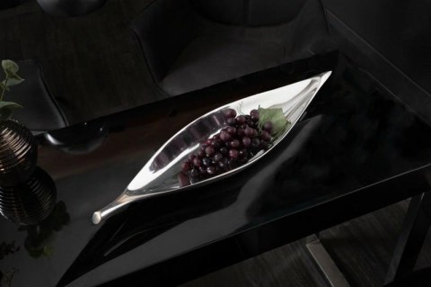 PATERA MISA LEAF 41 cm Invicta Interior INVICTA - METAL SREBRNY WYKONANA RĘCZNIE PATERA MISA LEAF 41 cm Invicta Interior INVICTA - METAL SREBRNY WYKONANA RĘCZNIE