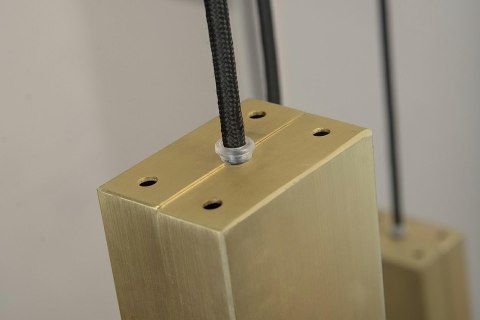 King Home Lampa wisząca sufitowa HOPP 40 antyczny mosiądz ze świetlówką King Home Lampa wisząca sufitowa HOPP 40 antyczny mosiądz ze świetlówką