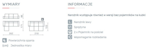 Meblar Narożnik MELO Meblar Narożnik MELO