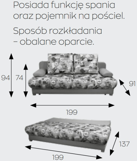 Markos Kanapa / Wersalka / Sofa ATOS DL Markos Kanapa / Wersalka / Sofa ATOS DL