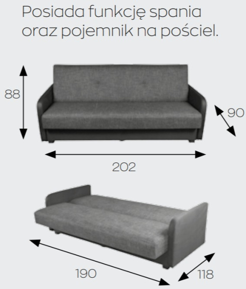 Markos Kanapa / Wersalka / Sofa TOLA Markos Kanapa / Wersalka / Sofa TOLA